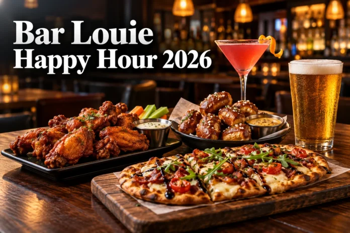 Bar Louie Happy Hour