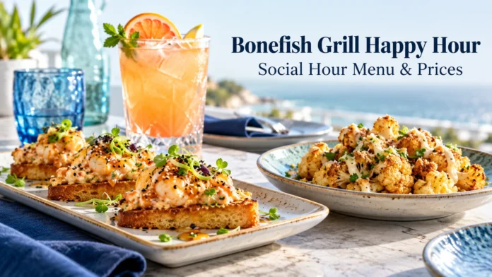 Bonefish Grill happy hour