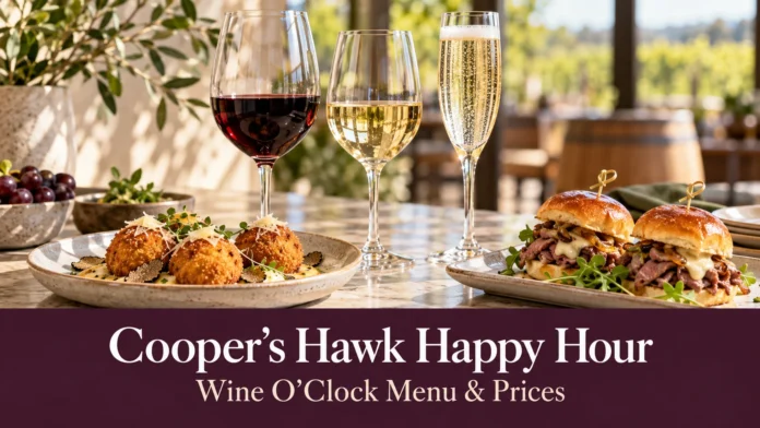 Cooper’s Hawk happy hour