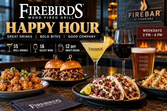 Firebirds Wood Fired Grill Happy Hour