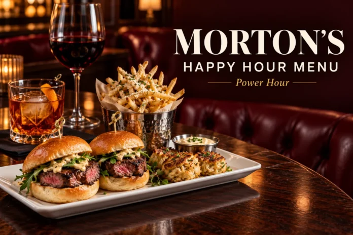 Morton’s Happy Hour