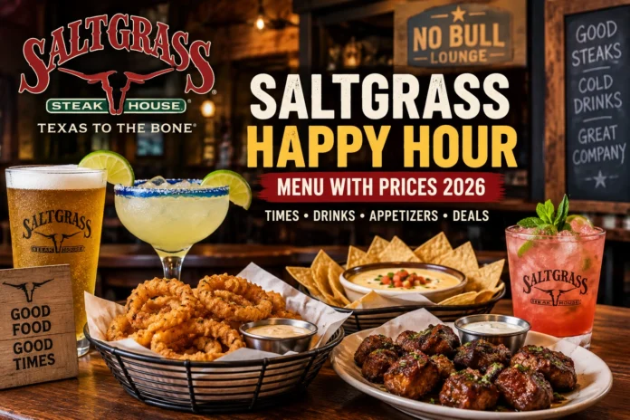 Saltgrass Happy Hour