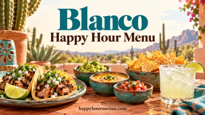 Blanco happy hour