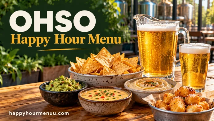 OHSO happy hour
