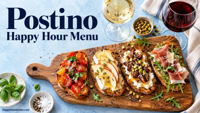 Postino happy hour